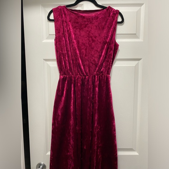 Handmade Velour Dress - Picture 1 of 3